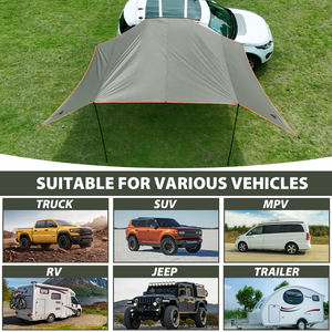 Configuración rápida Sun Shelter Car Side <span class=keywords><strong>Toldo</strong></span> Impermeable SUV 4x4 Van Truck <span class=keywords><strong>Toldo</strong></span> para acampar al aire libre - Product Image 5