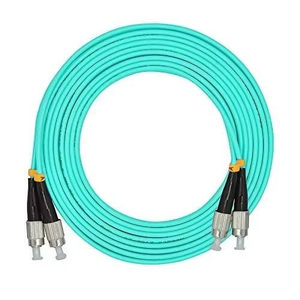 สายแพทช์ไฟเบอร์ออปติก DSEE 3 เมตร แบบ Fc to Fc มัลติโหมด Om3 62.5/125 Aqua Pvc Plenum Rated Duplex Zipcord - Product Image 6