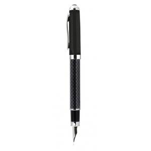 Penna Stilografica in Carbonio con Pennino Nero Coperto, Strumento di Scrittura Premium - Product Image 2