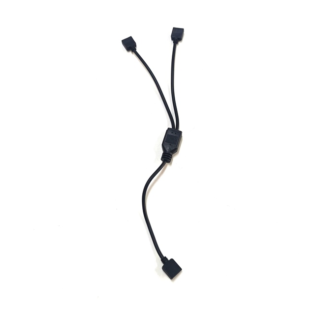 ARGB 1-2 Splitter Cable RGB Male ARGB Cable 30CM Fan RGB Extension Power Cord ARGB Splitter Cable 2 Way