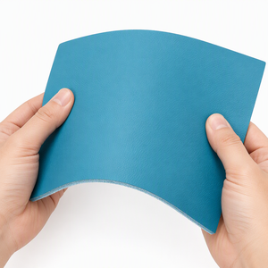 Rollos de Cuero Sintético PU con Textura Nappa en Tonos Fríos, Más de 500 Tonos para Tapicería de Asientos de Coche y Paneles de Cabina - Product Image 3