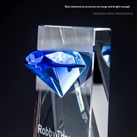 Trophées en cristal de quartz transparent sur mesure, plaques d'autorisation, designs créatifs, gravure laser pour les récompenses exceptionnelles