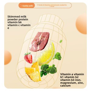 Poudre <span class=keywords><strong>de</strong></span> <span class=keywords><strong>substitut</strong></span> <span class=keywords><strong>de</strong></span> <span class=keywords><strong>repas</strong></span> protéiné et riche en fibres, boisson solide en poudre, pour la satiété et un petit-déjeuner nutritif, traitement OEM, pour la santé osseuse - Product Image 3
