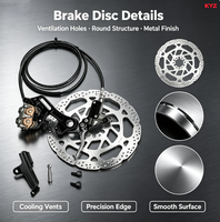 Kit de mise à niveau du frein arrière en aluminium CNC Surron Light Bee Talaria MX3 Ultra Bee KYZ, haute performance, robuste, pièces pour vélos électriques tout-terrain