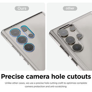 <span class=keywords><strong>Coque</strong></span> souple en <span class=keywords><strong>silicone</strong></span> transparent d'origine pour Samsung Galaxy S24 Ultra Cover pour Samsung S23 S21 <span class=keywords><strong>S20</strong></span> FE S22 Ultra Plus TPU Phone Shell - Product Image 3