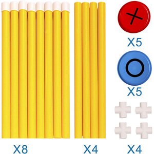 PVC sân quăng mục tiêu trò chơi khổng lồ Tic Tac Toe trò chơi ngoài trời - Product Image 4