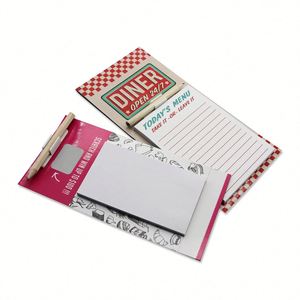Reusable Grocery Shopping List <b>Fridge</b> Small Memo Pad Personalised Magnet for Promotion - Product Image 1
