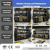 Armoire à outils modulaire en acier robuste personnalisable, idéale pour la maintenance en garage, l'atelier et la solution de rangement