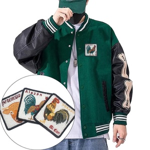   Parches Bordados al por Mayor, Logotipo Personalizado, Bordado en Toalla, Parches <span class=keywords><strong>de</strong></span> Chenilla para Sudadera - Product Image 3