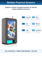 Distributeur automatique de cartes ZDYS avec écran tactile et paiement par carte bancaire pour les magasins de détail, les centres commerciaux et les salles de jeux