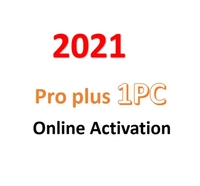 Activation rapide professionnelle 2021 Pro Plus, activation à 100 %, 1 PC