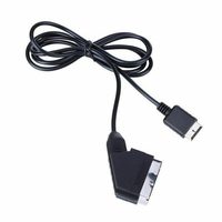 Ugreen-câble Scart RGB de 1.8m, connexion AV pour PS1, TV, PS2, cordon Audio/vidéo filaire, pour Consoles de jeu, accessoires