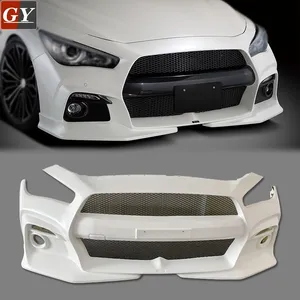 Glasvezel Kouki Blitz R-CONCEPT Stijl Voorbumper Voor Infiniti 14-Q50 Q50S Skyline V37 400R