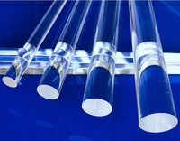 Barre en PMMA acrylique transparente sur mesure Ning E-Plastics, fabriquée à Guangdong