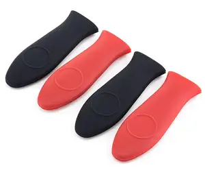 Vendita calda BPA Free Custom Silicone porta maniglia calda per cucina resistente al calore pentole parti con manico in ferro