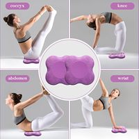 Coussin de yoga extra épais pour genoux, coudes, poignets, mains, tête – Tapis de genouillère en mousse pour Pilates
