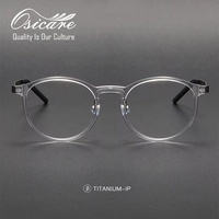 Lunettes de vue de marque de luxe, optiques, verres de prescription, lentilles en gros, lunettes de vue, montures en titane, brillen, pour hommes