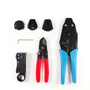 Alicates de crimpado 6 en 1 de acero, juego de herramientas DIY con carcasa de plástico para cableado frontal - Product Image 3