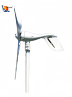 Vente en gros de petits kits de turbines solaires et éoliennes de type vertical 2kW 3kW 5kW 48V 220V système d'énergie hors réseau