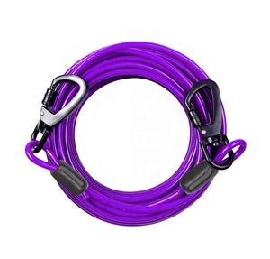 20FT調整可能なタイアウト犬用ワイヤーロープストラップストラップ屋外用コート & キャンプ用耐久性のあるその他のストラップ製品 - Product Image 5