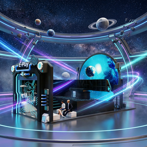 Simulateur de cinéma dôme commercial 4K à faible entretien et haute performance, attraction 32 places pour parc à thème - Product Image 5