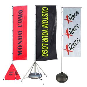 Custom Printed Rectangle Vertical Digital Printing Nobori-Flag-Base - Product Image 1
