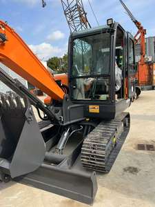 Excavadora sobre orugas Doosan DX60 usada con buen rendimiento Venta caliente - Product Image 3