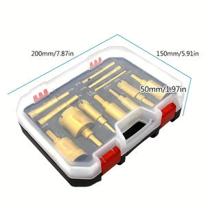 ชุดดอกสว่านเจาะคอนกรีต Pai Ruixing ขนาด 6-35 มม. แบบหัวหกเหลี่ยม พร้อมระบบระบายความร้อนภายใน สำหรับงานเจาะปูนและคอนกรีต - Product Image 2