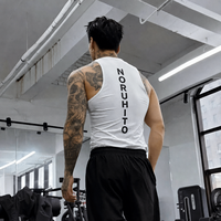Débardeur Athlétique Homme Personnalisé pour Fitness, Impression Numérique, 100% Coton Polyester Respirant, Musculation
