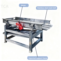 Machine de drainage vibrante pour tomates cerises et poivrons, drainage en vrac des petits fruits sans bourrage