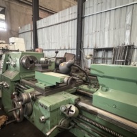 Prix d'usine – Tour horizontal semi-automatique d'occasion marque Yunnan C6266, robuste, haute précision, pour le travail des métaux, 380V 1