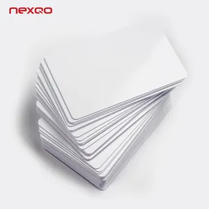 Струйная печать пустая белая карта Ntag213/Ntag216 ПВХ RFID NFC карта