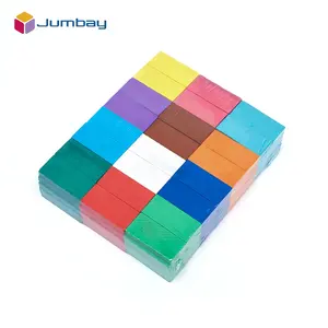 120 Pcs Wooden Building Block Toys Children's Educational Toys Colorful Domino Game For Toddlers