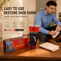 Betún para Zapatos con Aceite de Oveja Jinyang de 70g, Resistente a la Decoloración UV, Fácil de Limpiar, Unisex, para Todas las Estaciones, Patrón Exterior Duradero