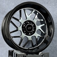 Nouvelles jantes tout-terrain 4x4, processus de forgeage et de fraisage, roues de qualité aérospatiale, 20 pouces, 6*139.7, jantes à bord profond, performance modifiée