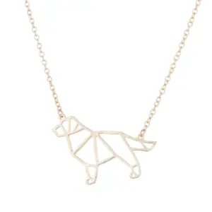 Collier corgi en acier inoxydable pour amoureux de chien, nouveau design, pendentif style <span class=keywords><strong>chiot</strong></span>, anglais, Bull Terrier, 2020 - Product Image 1