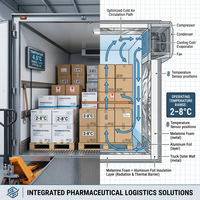 Panneau en mousse de mélamine ultra-léger ignifuge pour isolation thermique des conteneurs frigorifiques