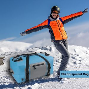 Bolsa de equipaje impermeable de alta resistencia <span class=keywords><strong>para</strong></span> exteriores motocicleta canotaje seco Rafting Camping kayak viaje playa senderismo duradero elegante - Product Image 4