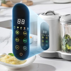Robot de cuisine multifonction pour bébé : préparation de purées, mixeur électrique, moulin, cuiseur vapeur et cuisson - Product Image 4