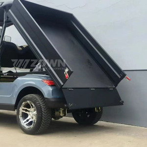 2026 New Model Utility Golf Cart With Dump Cargo <b>Box</b> Long Range Lithium Battery Service Vehicle - Product Image 6