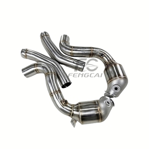 Tubo de Escape OEM para Mercedes-Benz W205 C63 4.0T 2015-2019 con Aislamiento Térmico, Proceso de Forjado, Mejora de Potencia - Product Image 4