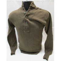 Pull chaud en laine pour hommes Vintage Tactical 100% Pull couleur marron Pull épais pour hommes Automne et hiver