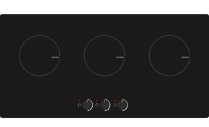 <span class=keywords><strong>Wok</strong></span>-estufa inteligente de vidrio negro con pantalla táctil, dispositivo de cocina pequeño, Cocina de Inducción - Product Image 6