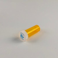 Frasco de Medicina de Plástico con Tapa a Prueba de Niños y Logotipo Personalizado, Frasco para Pastillas 6D 8D 13D 16D 20D con Serigrafía