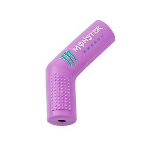 Monster Energy – housse de protection en caoutchouc violet pour levier de changement de vitesse, pour moto Cruiser GN125 GS WY - Product Image 1