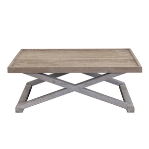 Classique antique nordique meubles de reproduction vintage rustique <span class=keywords><strong>pin</strong></span> <span class=keywords><strong>recyclé</strong></span> double couleur peint à la main <span class=keywords><strong>table</strong></span> <span class=keywords><strong>basse</strong></span> - Product Image 2