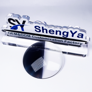 Lentille d'usine professionnelle en gros verre optique 1.56 Hc non revêtu simple Vision blanc 1.67 1.74 UC CR39 lentilles optiques - Product Image 4