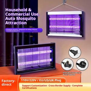 Trampa Eléctrica para Mosquitos, Ecológica, de Material ABS, Automática, para Exteriores, para Restaurantes y Hogares - Product Image 2