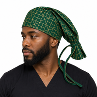 Bonnet en coton respirant à nouer avec cordon, motif camouflage, dessin animé, à carreaux, personnalisable avec logo, vente en gros