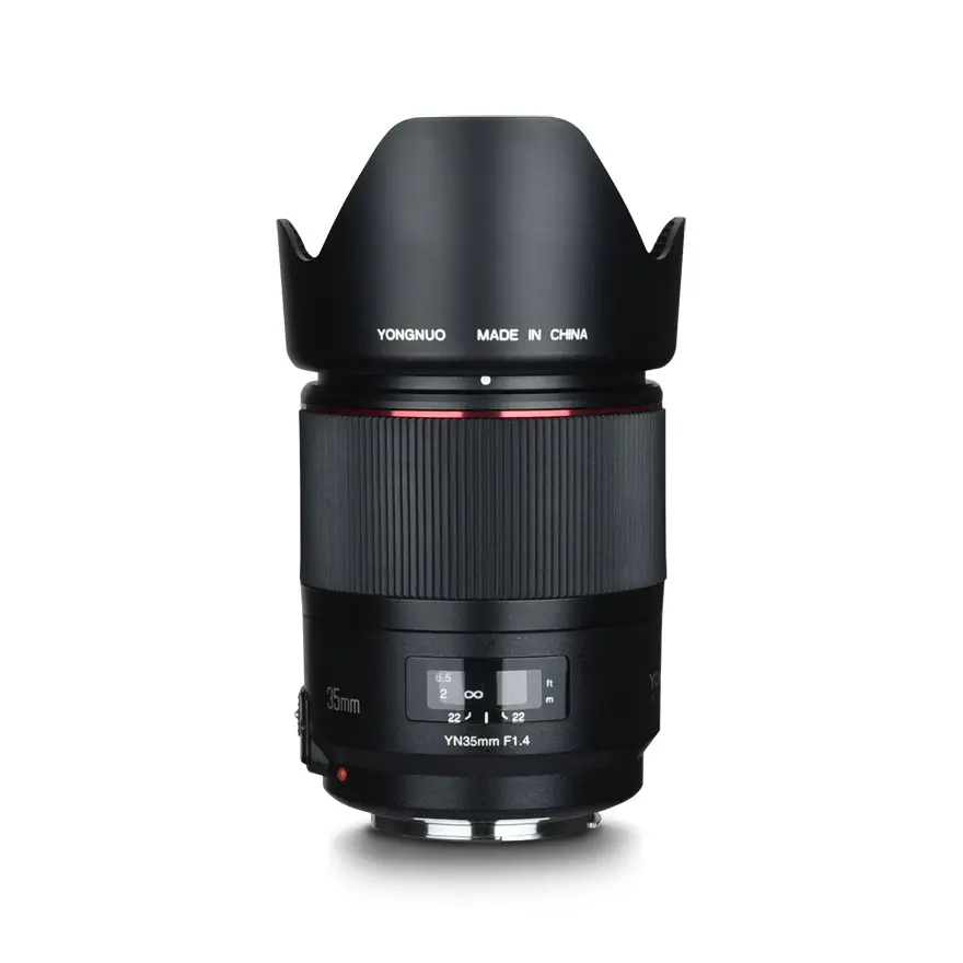 YONGNUO-lente de cámara YN35mm F1.4, para Canon 5DII 5D 500D 400D 600D 60D, Canon DSLR